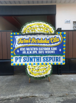 Papan Bunga Duka di Joerat